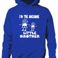 I'm The Awesome Little Brother Funny Kids Hoodie