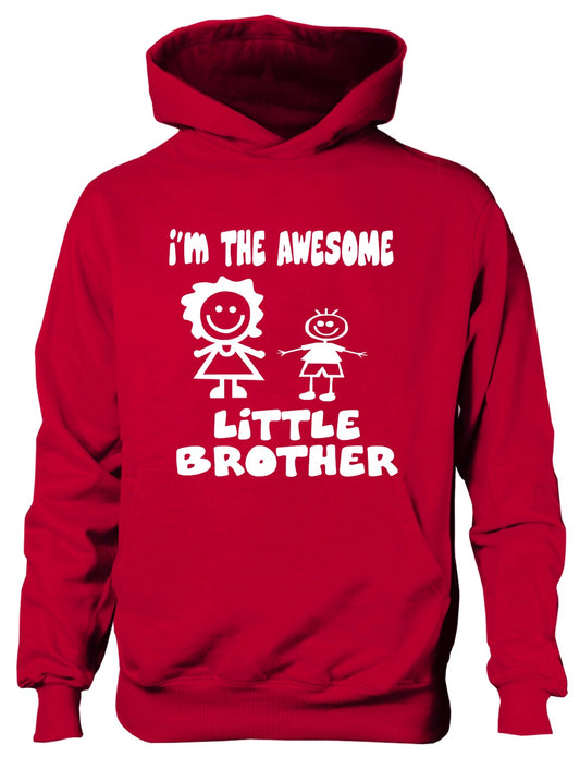 I'm The Awesome Little Brother Of Big Sister Hoodie