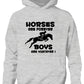 Horses Are Forever Horse Pony Riding Girls Hoodie