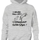 I Never Fall Off My Horse I Dismount Pony Riding Funny Kids Hoodie