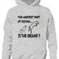 Hardest Part Horse Riding Is The Ground Equesterian Pony Kids Hoodie