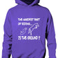 Hardest Part Horse Riding Is The Ground Equesterian Pony Kids Hoodie