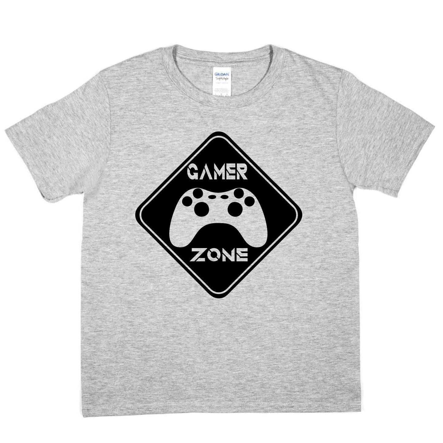 Kids T-shirt Gamer Zone T-Shirt For Birthday Playstation Present