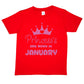 Birthday Girls T-shirt Princess's Born In January T-Shirt