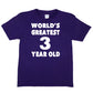 3rd Birthday T-shirt Worlds Greatest 3 Year Old Happy Birthday Tee Age 3 Gift