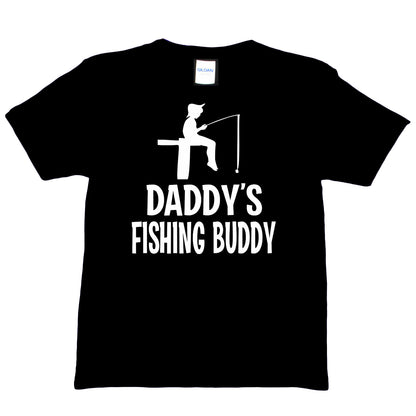 Daddy's Fishing Buddy T-Shirt Fishing T-shirt Angling