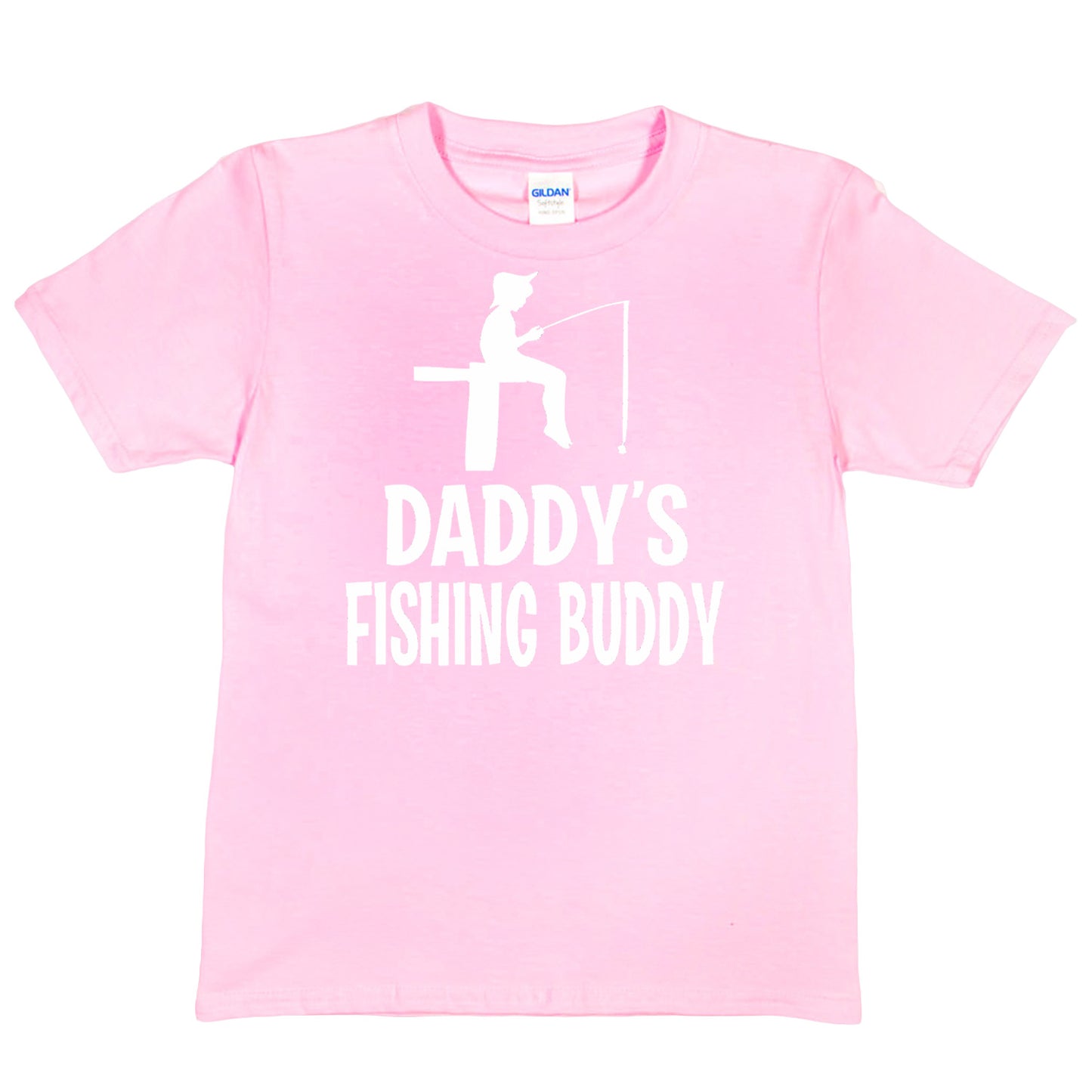 Daddy's Fishing Buddy T-Shirt Fishing T-shirt Angling