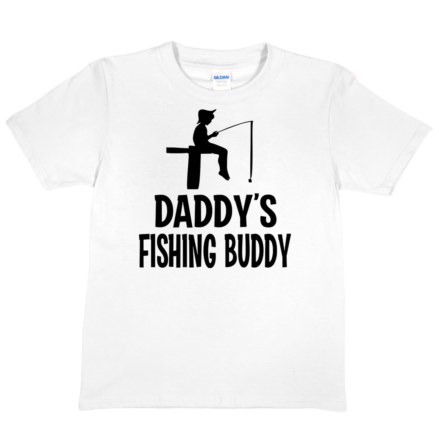 Daddy's Fishing Buddy T-Shirt Fishing T-shirt Angling