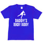 Daddy's Rugby Buddy T-Shirt 6 Nations Tee Boys