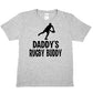 Daddy's Rugby Buddy T-Shirt 6 Nations Tee Boys