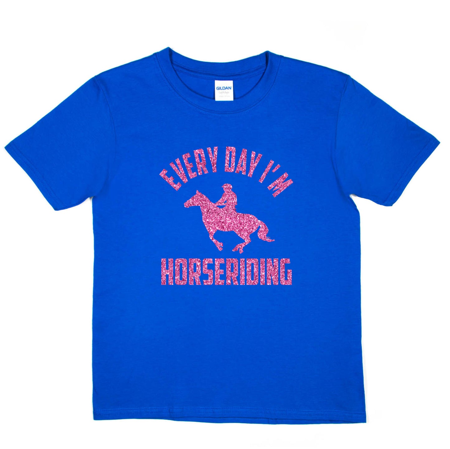 Everyday I'm Horse Riding Pony Girls Birthday T-Shirt