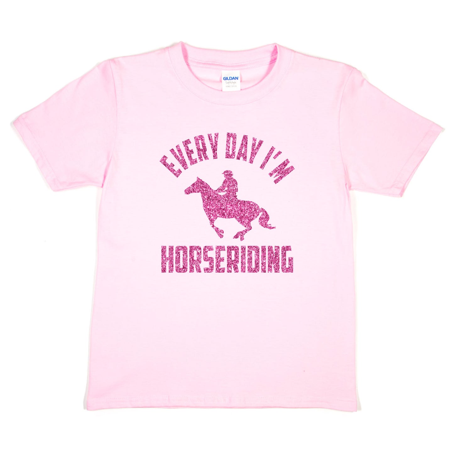 Everyday I'm Horse Riding Pony Girls Birthday T-Shirt