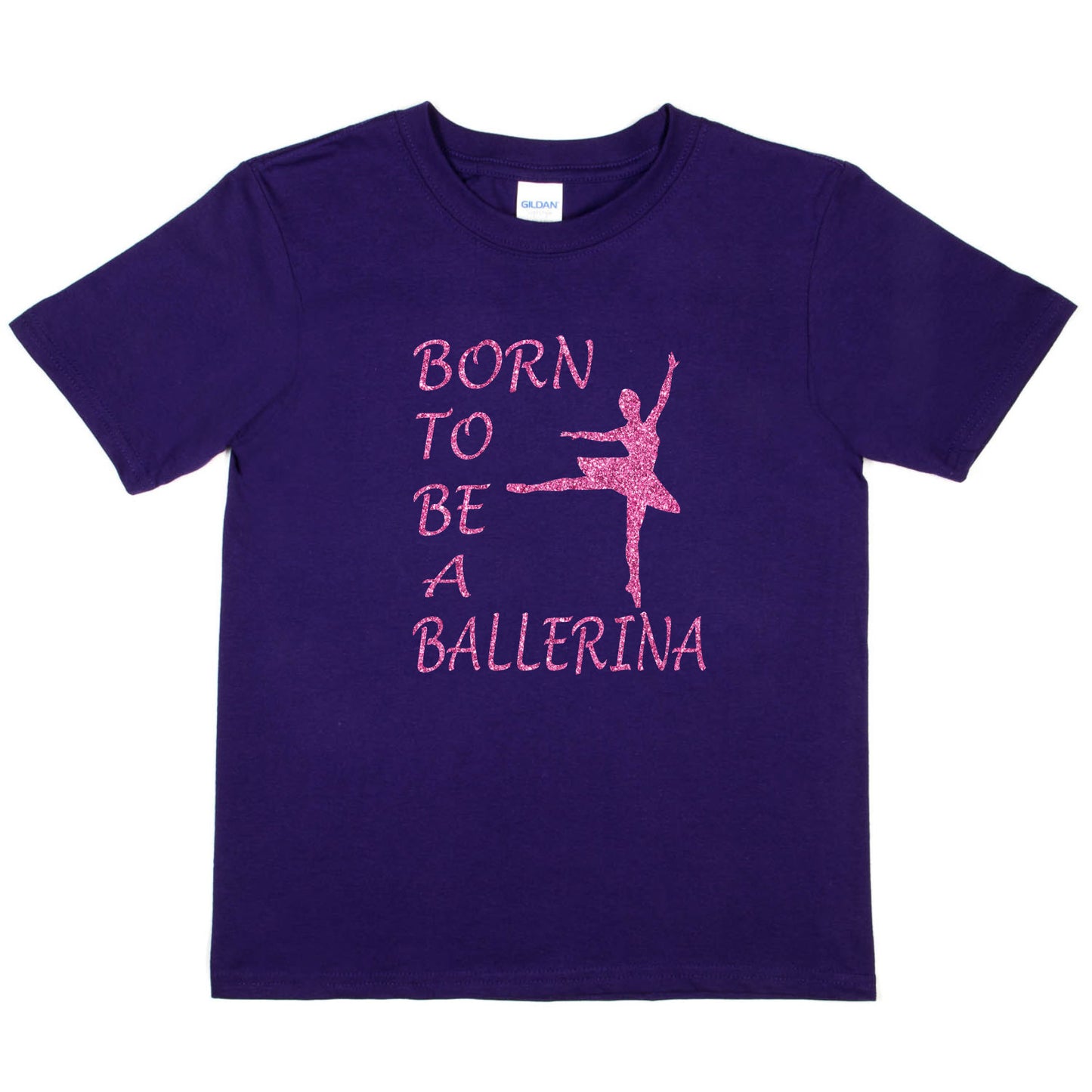 Born To Be A Ballerina Disco Ballet Birthday T-Shirt