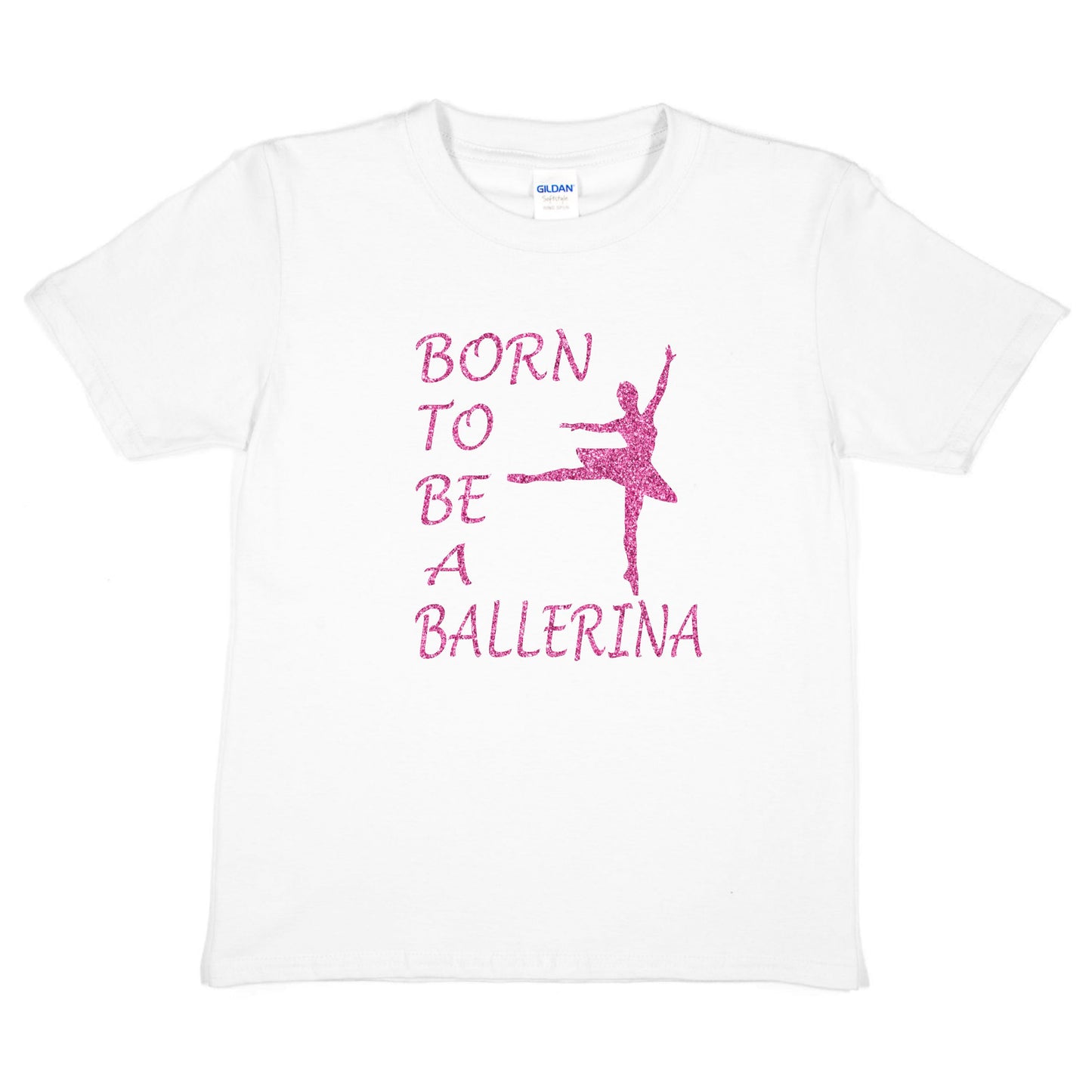 Born To Be A Ballerina Disco Ballet Birthday T-Shirt