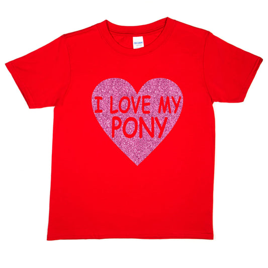 I love My Pony Horse Riding Ponies Girls Birthday T-Shirt