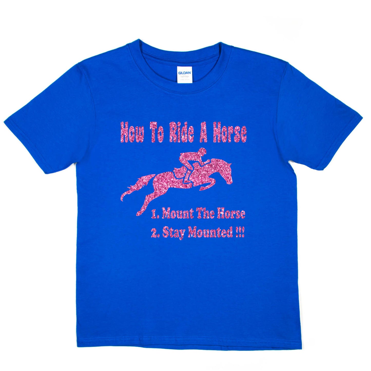 How To Ride A Horse Pony Treking T-Shirt Horse Riding