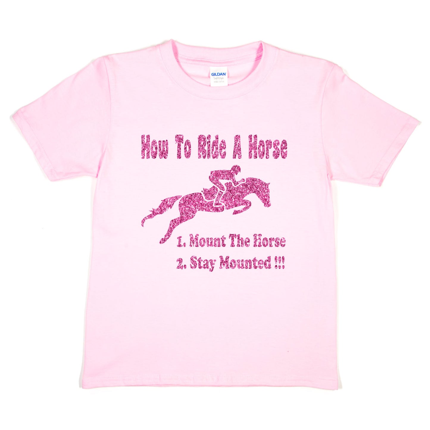 How To Ride A Horse Pony Treking T-Shirt Horse Riding