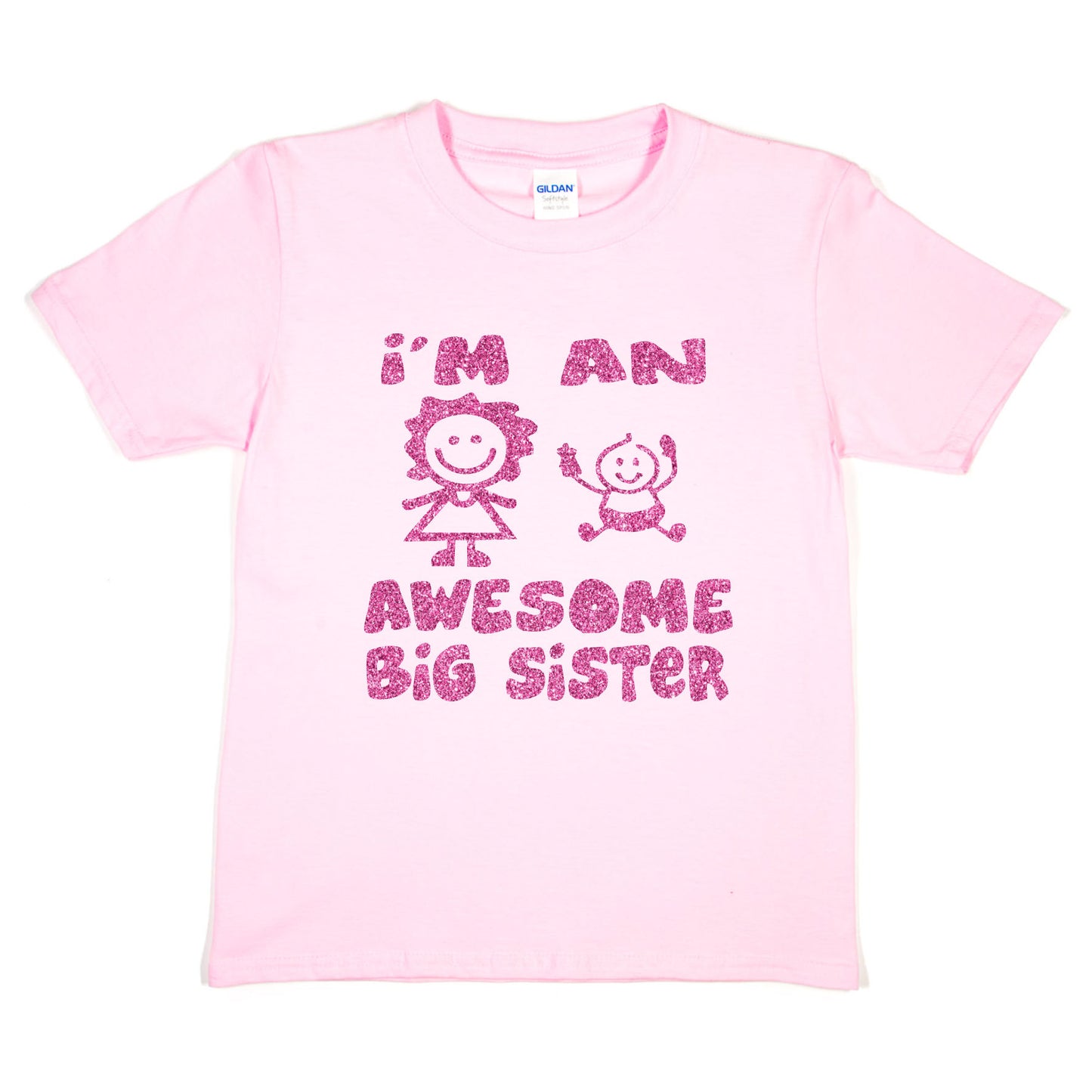 I'm The Awesome Big Sister T-Shirt Girls Birthday Kids T-Shirt