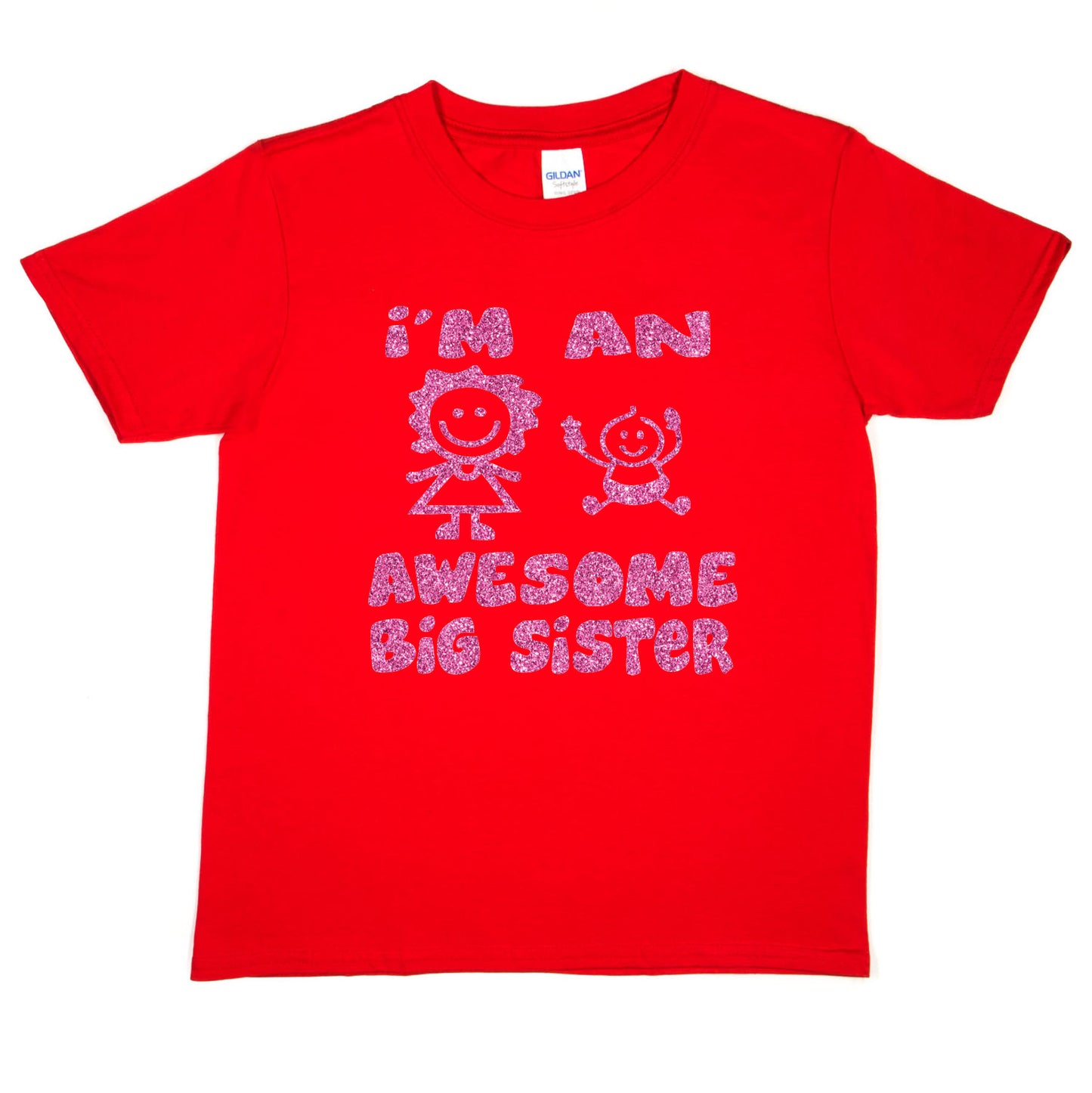 I'm The Awesome Big Sister T-Shirt Girls Birthday Kids T-Shirt