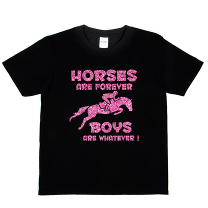 Horses Are Forever Pony Girls Birthday T-Shirt