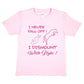 I Never Fall Off I Dismount Horse Riding Girls T-Shirt