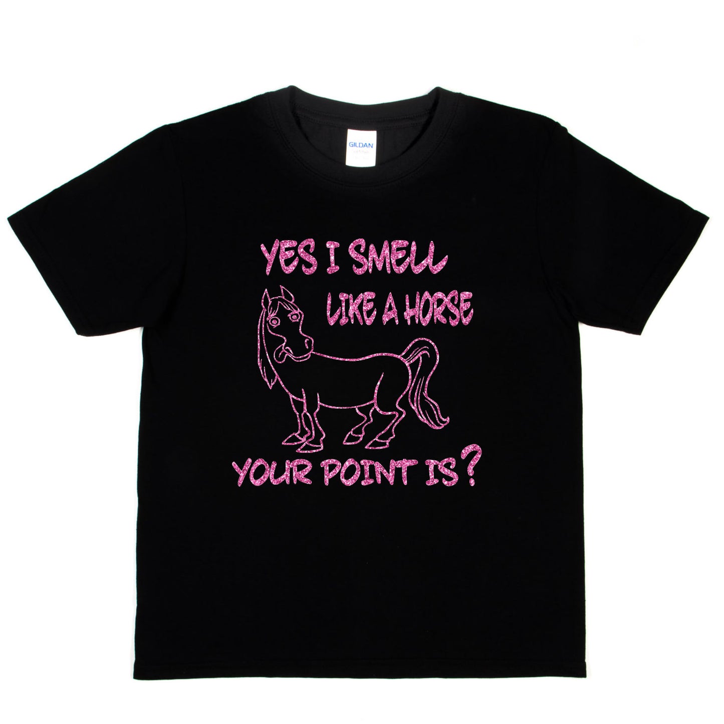 Yes I smell Like A Horse Horse Riding Birthday T-Shirt