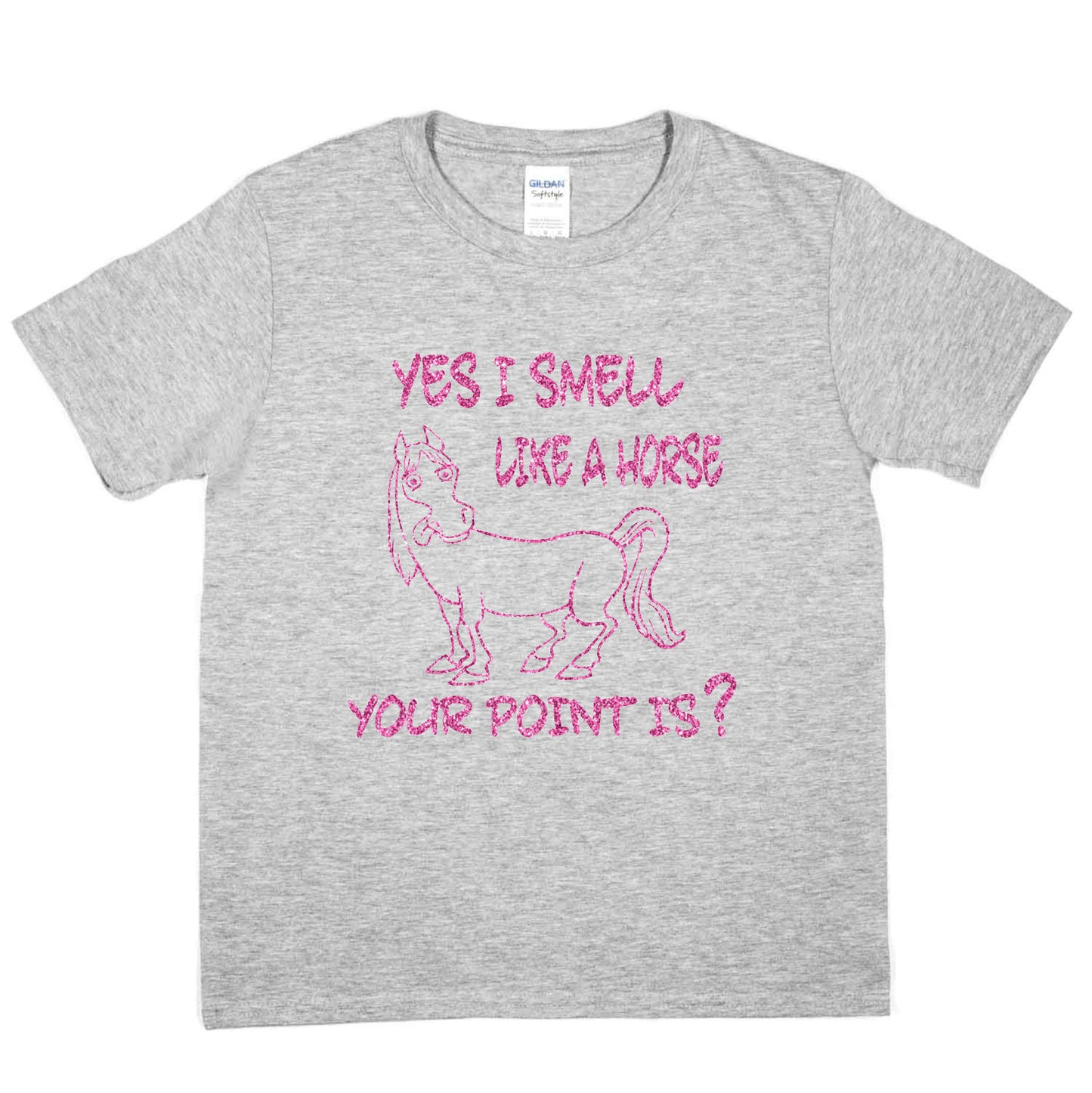 Yes I smell Like A Horse Horse Riding Birthday T-Shirt