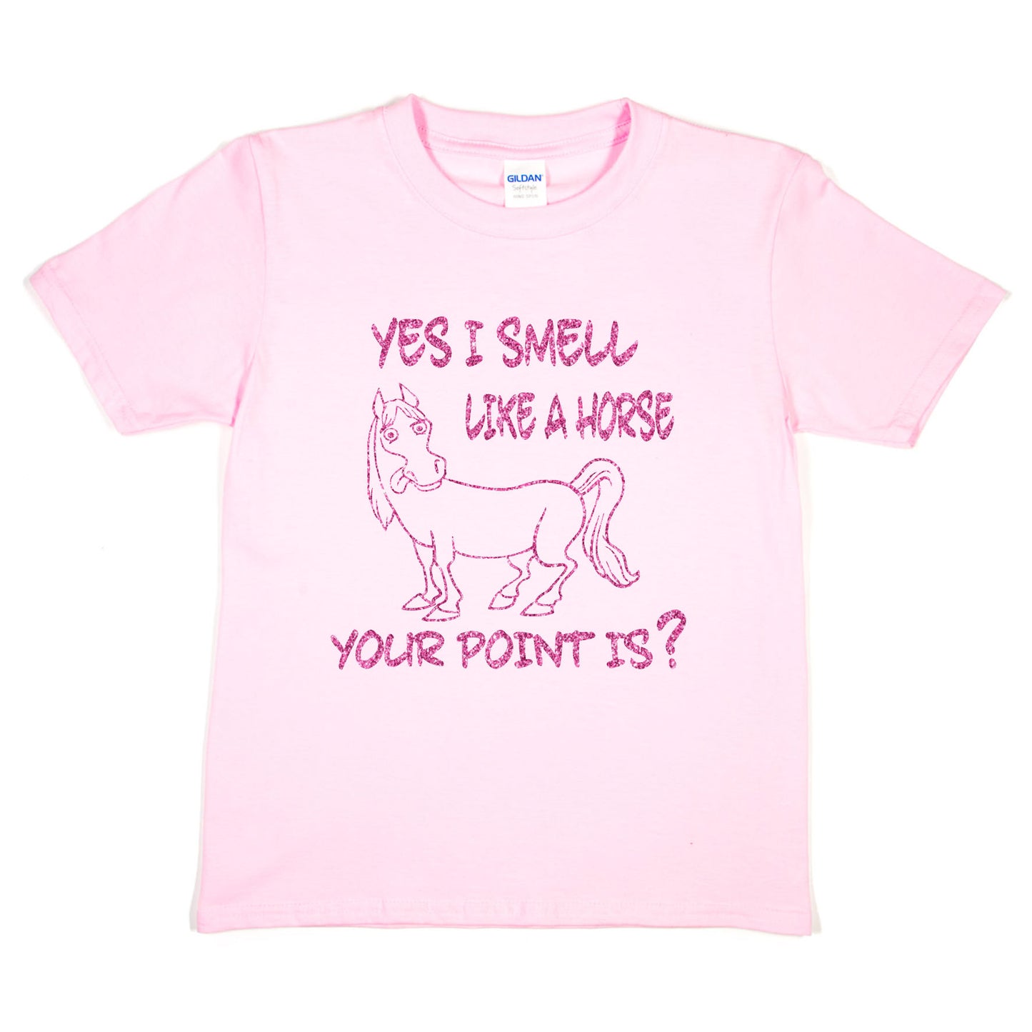 Yes I smell Like A Horse Horse Riding Birthday T-Shirt