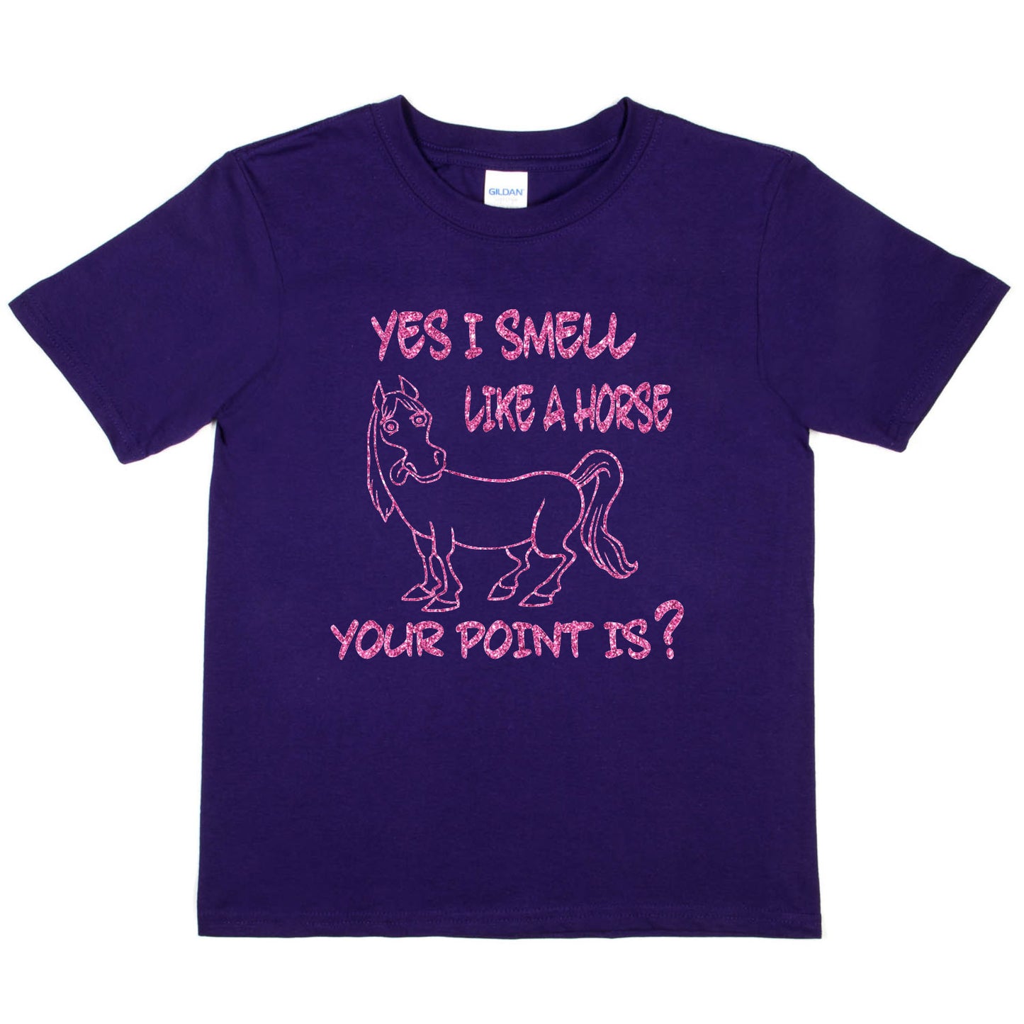 Yes I smell Like A Horse Horse Riding Birthday T-Shirt