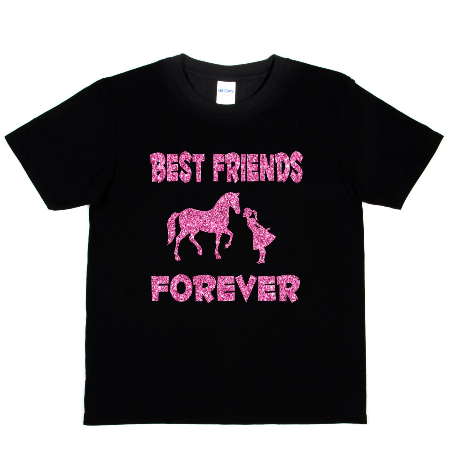 Best Friends Forever Horse Riding Birthday T-Shirt