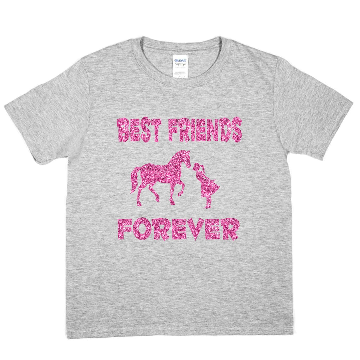 Best Friends Forever Horse Riding Birthday T-Shirt