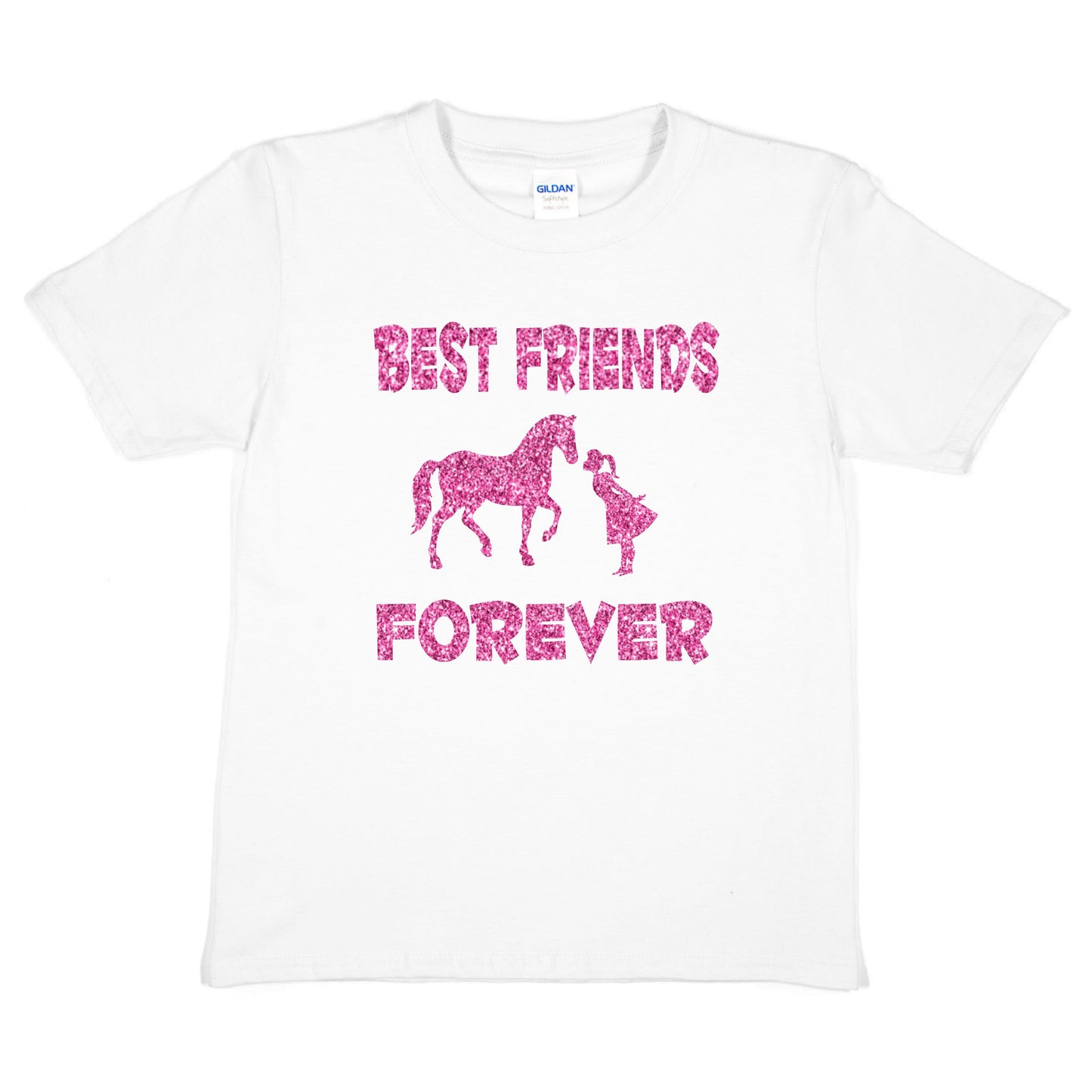 Best Friends Forever Horse Riding Birthday T-Shirt