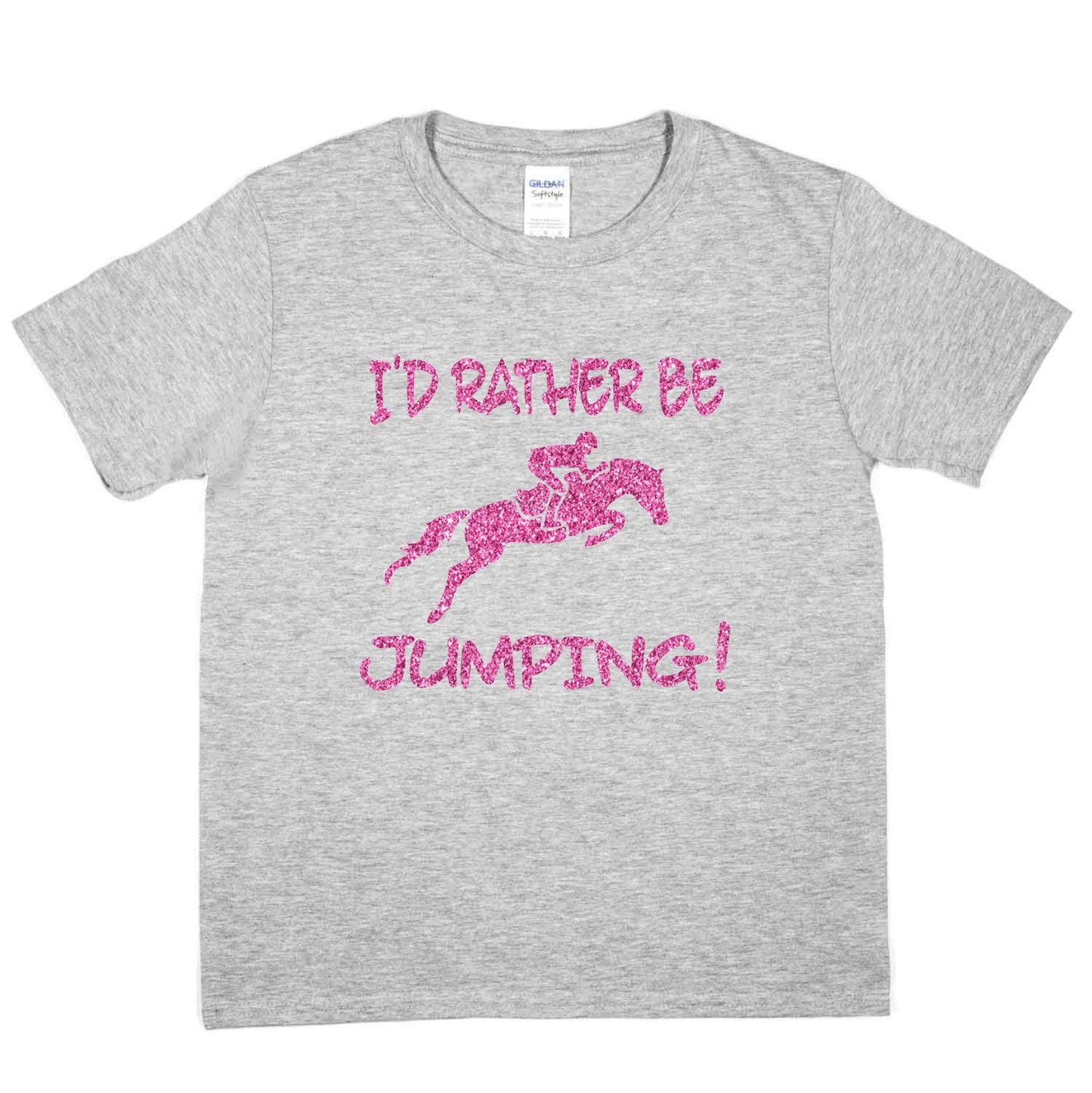 I'd Rather Be jumping Horses Pony Riding Pony Birthday