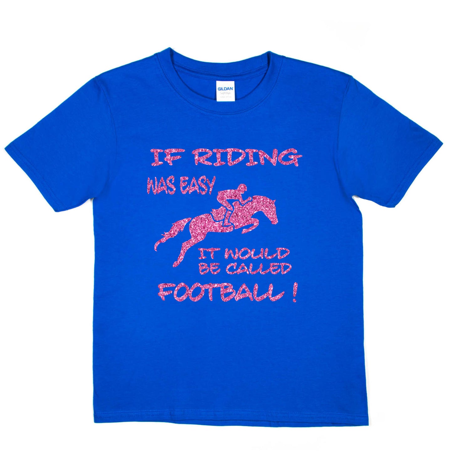 If Horse Riding Was Easy Ponies T-Shirt Girls Birthday Kids T-Shirt