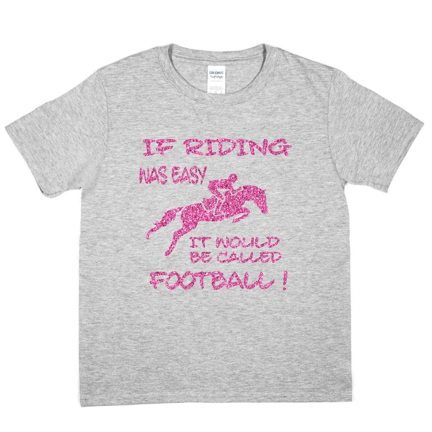 If Horse Riding Was Easy Ponies T-Shirt Girls Birthday Kids T-Shirt