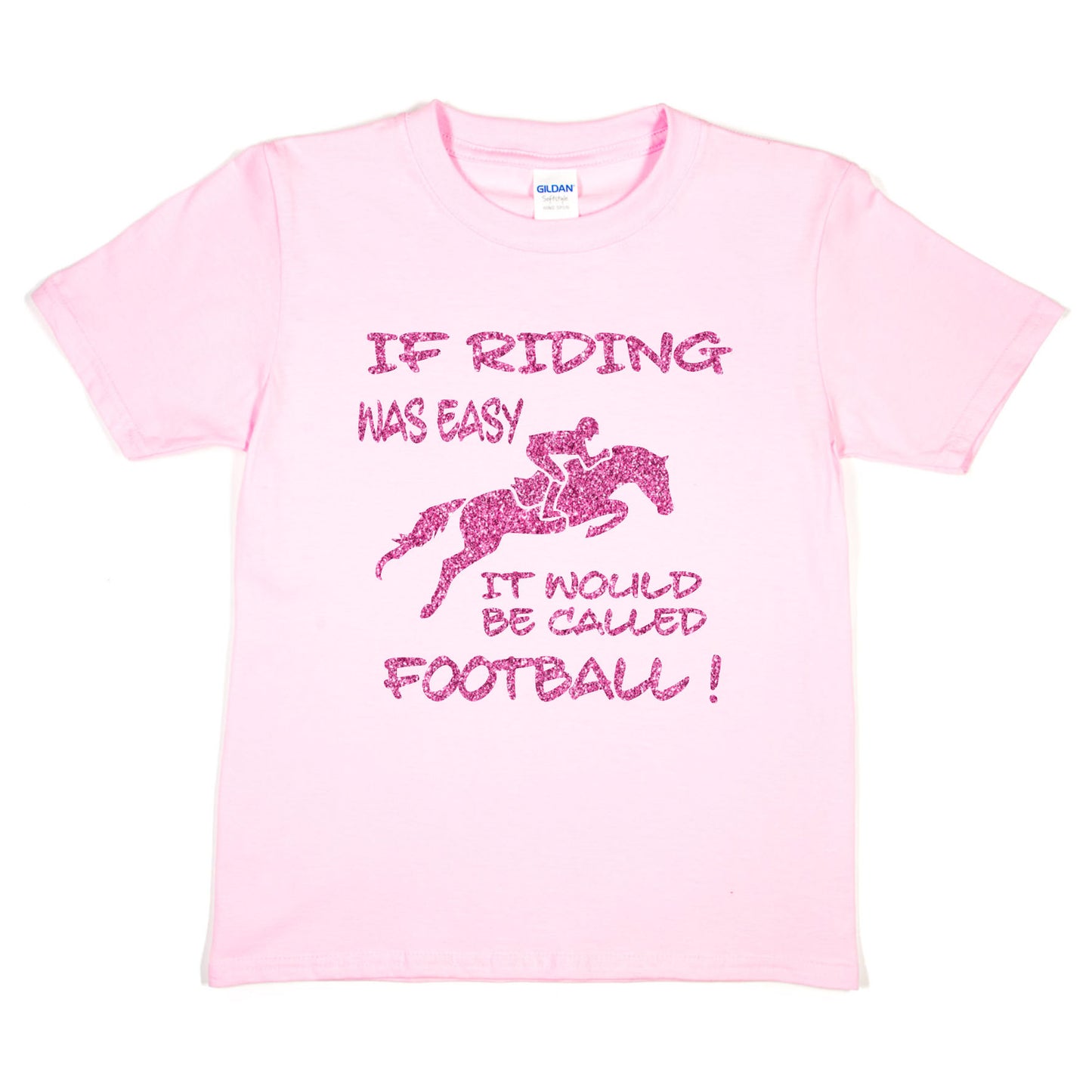 If Horse Riding Was Easy Ponies T-Shirt Girls Birthday Kids T-Shirt