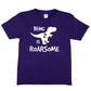 Kids T-shirt Dinosaur Roarsome Age 2 Happy 2nd Birthday T-Shirt