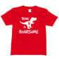 Kids T-shirt Dinosaur Roarsome Age 5 Happy 5th Birthday T-Shirt