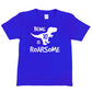 Kids T-shirt Dinosaur Roarsome Age 10 Happy 10th Birthday T-Shirt