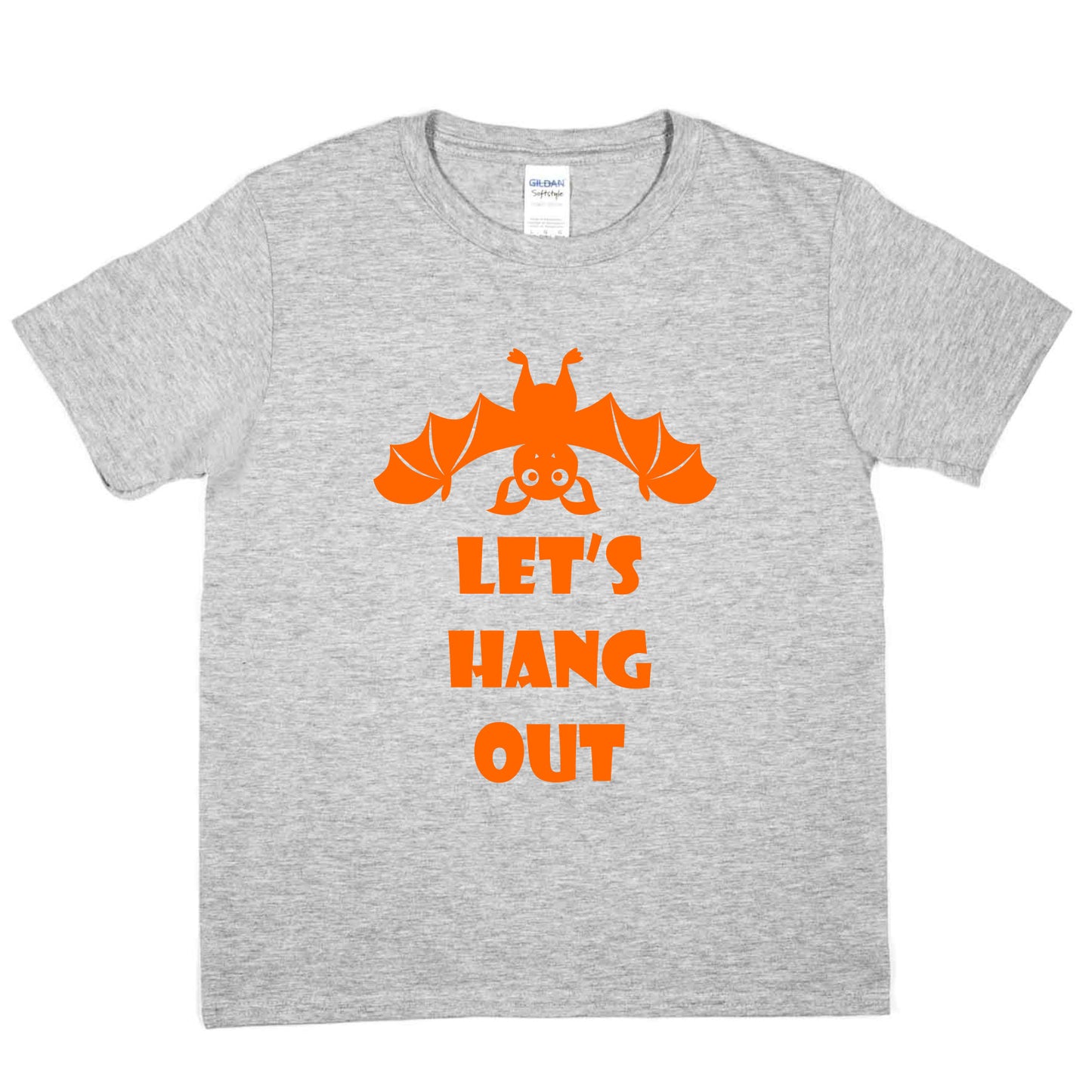 Halloween Tee Lets Hang Out Dracula Bats Costume Spooky T-Shirt