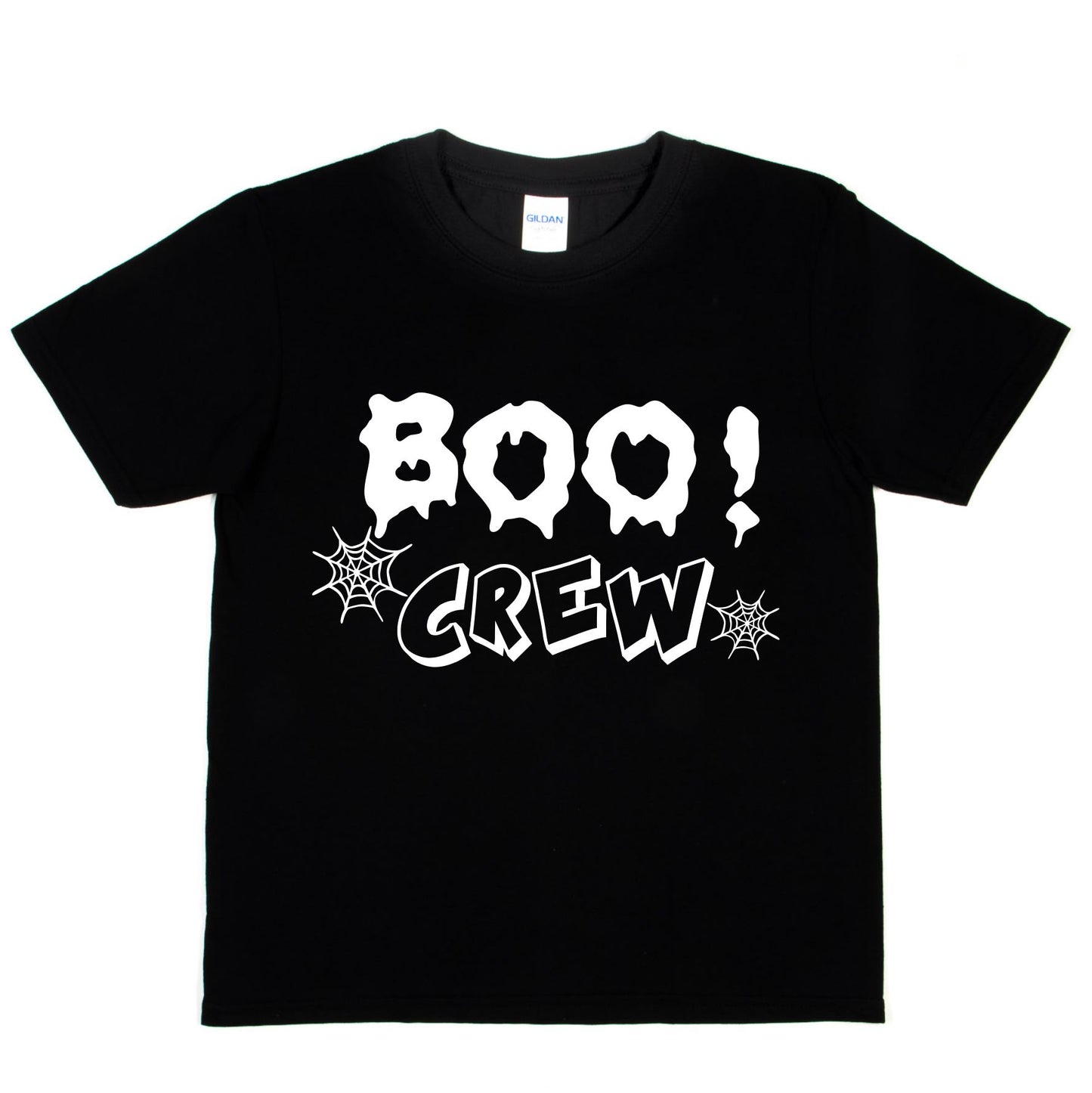 Halloween Costume Tee Boo Crew Spider Scary Spooky T-Shirt