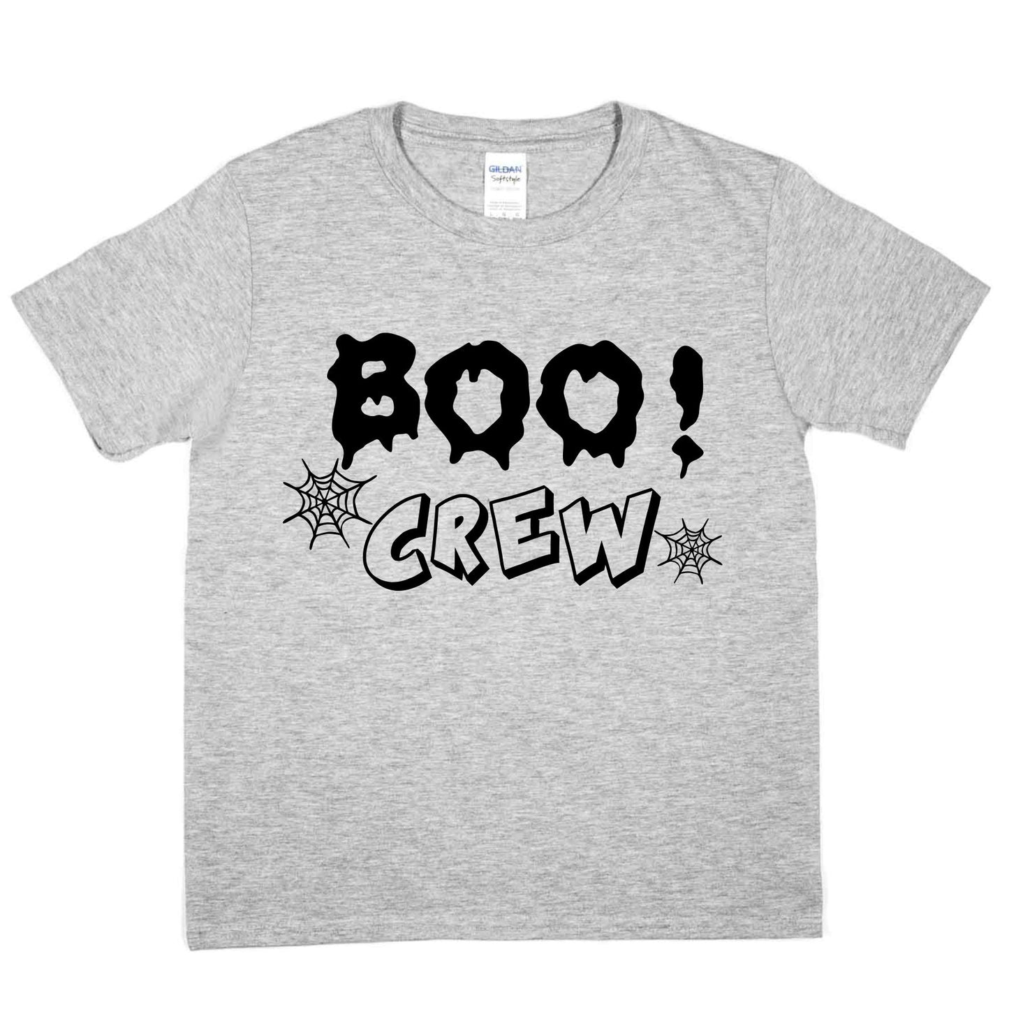 Halloween Costume Tee Boo Crew Spider Scary Spooky T-Shirt