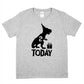 Birthday Kids 2 Today Age 2 Dinosaur Happy T-Shirt