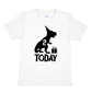 Birthday Kids 2 Today Age 2 Dinosaur Happy T-Shirt