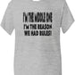 I'm The Middle One The Reason We Had Rules Kids T-Shirt