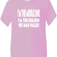 I'm The Middle One The Reason We Had Rules Kids T-Shirt