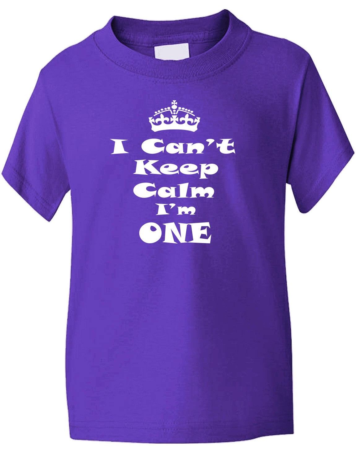 Keep Calm I'm One Kids T-Shirt