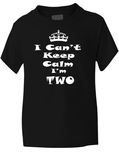 Keep Calm I'm Two Kids T-Shirt