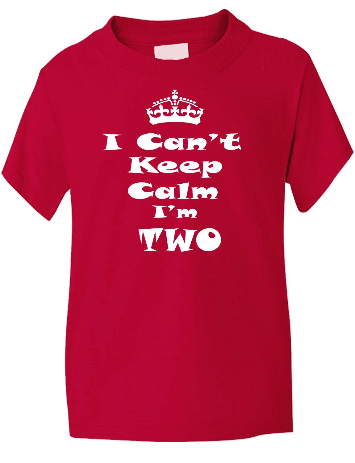 Keep Calm I'm Two Kids T-Shirt