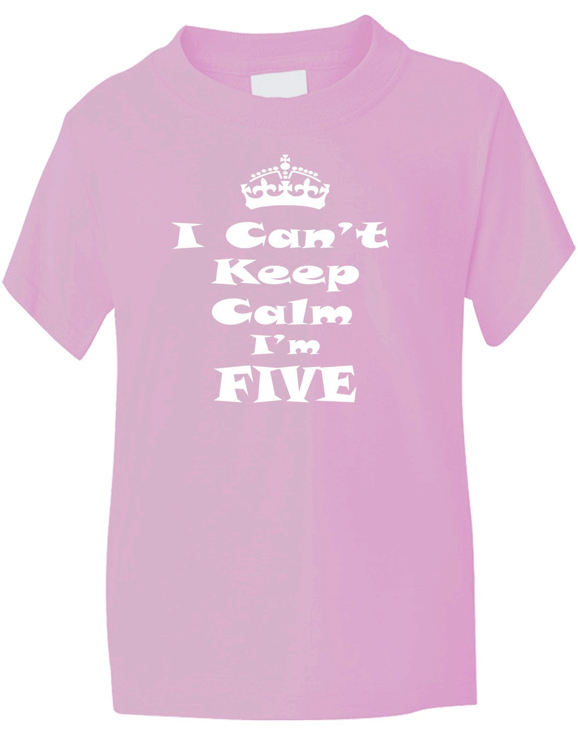 Keep Calm I'm Five Kids T-Shirt